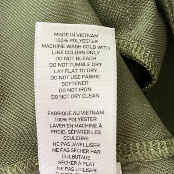 RHONE Commuter® Pant - Slim Sage Green Zipper at Hem Men’s Size 32 - Picture 10 of 11